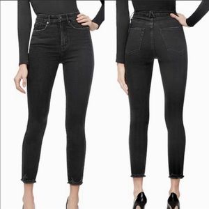 Good American Good Curve High Waisted Skinny Jeans